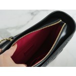 𝗖𝗵𝗮𝗻𝗲𝗹 𝗚𝗮𝗯𝗿𝗶𝗲𝗹𝗲❥ classic stray bag Italy 🇮🇹 "Montebello" original cowhide：Medium Black