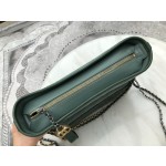 𝗖𝗵𝗮𝗻𝗲𝗹 𝗚𝗮𝗯𝗿𝗶𝗲𝗹𝗲❥ classic stray bag Italy 🇮🇹 "Montebello" original cowhide：Medium Cuba Green
