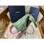 SAINT LAURENT #𝙇𝙤𝙪𝙇𝙤𝙪 𝙥𝙪𝙛𝙛𝙚𝙧LOULOU PUFFER Mini Quilted Lambskin Bag #620333Original Leather