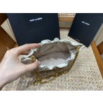 SAINT LAURENT ▪️ 𝗠𝗶𝗻𝗶 𝗹𝗲𝗮𝘁𝗵𝗲𝗿 𝘀𝗵𝗼𝘂𝗹𝗱𝗲𝗿 𝗯𝗮𝗴▪️681632original leather