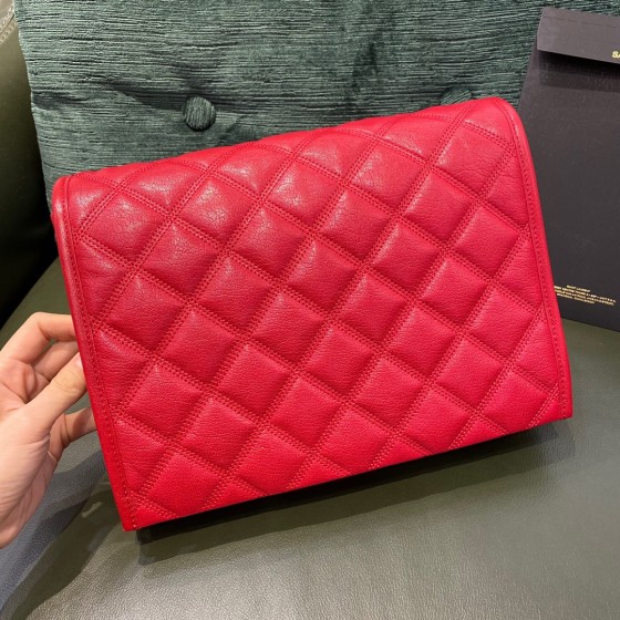 SAINT LAURENT 𝘽𝙀𝘾𝙆𝙔 𝟮𝟳𝙘𝙢 #579607 original leather.JD