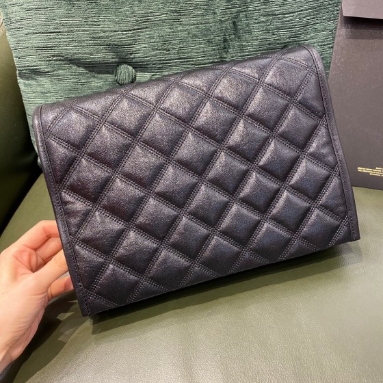 SAINT LAURENT 𝘽𝙀𝘾𝙆𝙔 𝟮𝟳𝙘𝙢 #579607 original leather.JD