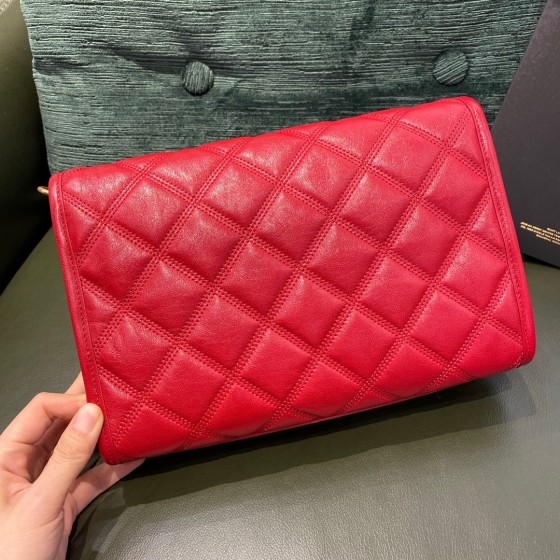 SAINT LAURENT 𝘽𝙀𝘾𝙆𝙔 𝟮𝟱𝙘𝙢   #629426 original leather.JD