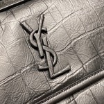 SAINT LAURENT 𝒏𝒊𝒌𝒊  𝒃𝒂𝒃𝒚 𝟮𝟮𝒄𝒎 #533037 New matte E original leather.jd