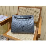 SAINT LAURENT 𝑵𝒊𝒌𝒊 𝒔𝒉𝒐𝒑𝒑𝒊𝒏𝒈 𝒃𝒂𝒈 #577999original leather.JD