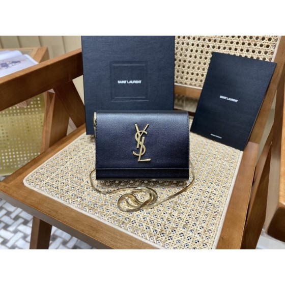 SSAINT LAURENT 𝐊𝐚𝐭𝐞 𝐛𝐨𝐱 𝐛𝐚𝐠 #593122original leather.JD