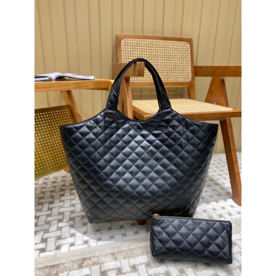 SAINT LAURENT 𝗜𝗖𝗔𝗥𝗘 #698651 original leather