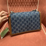 GUCCI 𝙂𝙐𝘾𝘾𝙄 𝘿𝙀𝙉𝙄𝙈 Denim Series Denim Dionysus Medium 28 # 400249