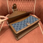 GUCCI 𝙂𝙐𝘾𝘾𝙄 𝘿𝙀𝙉𝙄𝙈 Denim Series Denim Dionysus Medium 28 # 400249