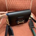 GUCCI Horsebit mini saddle bag # 658574