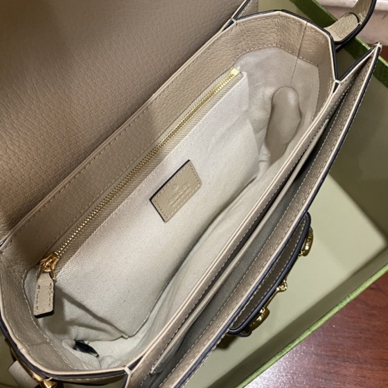 GUCCI Mini sac GG Horsebit saddle bag #602204#
