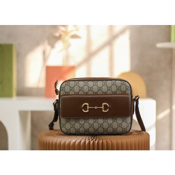 GUCCI 𝙃𝙤𝙧𝙨𝙚𝙗𝙞𝙩 𝟭𝟵𝟱𝟱 horsebit shoulder bag #645454#