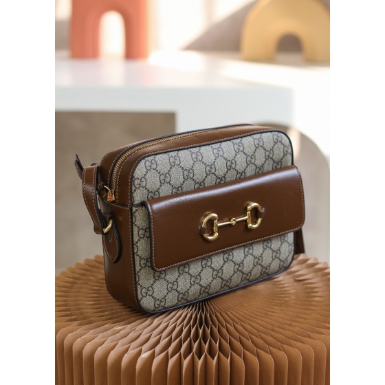GUCCI 𝙃𝙤𝙧𝙨𝙚𝙗𝙞𝙩 𝟭𝟵𝟱𝟱 horsebit shoulder bag #645454#