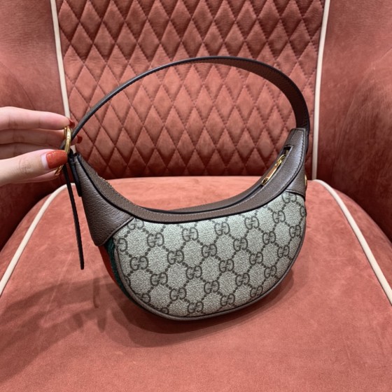 GUCCI 𝙊𝙥𝙝𝙞𝙙𝙞𝙖 crescent underarm bag #658551