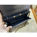 BALENCIAGA 𝘄𝗮𝗹𝗹𝗲𝘁 𝗼𝗻 𝗰𝗵𝗮𝗶𝗻 ▪️ crocodile print black gold buckle