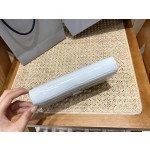 BALENCIAGA 𝘄𝗮𝗹𝗹𝗲𝘁 𝗼𝗻 𝗰𝗵𝗮𝗶𝗻 ▪️ crocodile pattern white white buckle