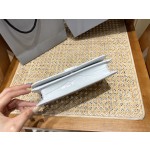 BALENCIAGA 𝘄𝗮𝗹𝗹𝗲𝘁 𝗼𝗻 𝗰𝗵𝗮𝗶𝗻 ▪️ crocodile pattern white white buckle