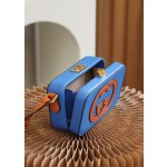 GUCCI box bag high-level color contrast design #658230