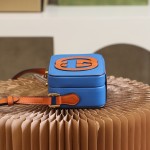 GUCCI box bag high-level color contrast design #658230