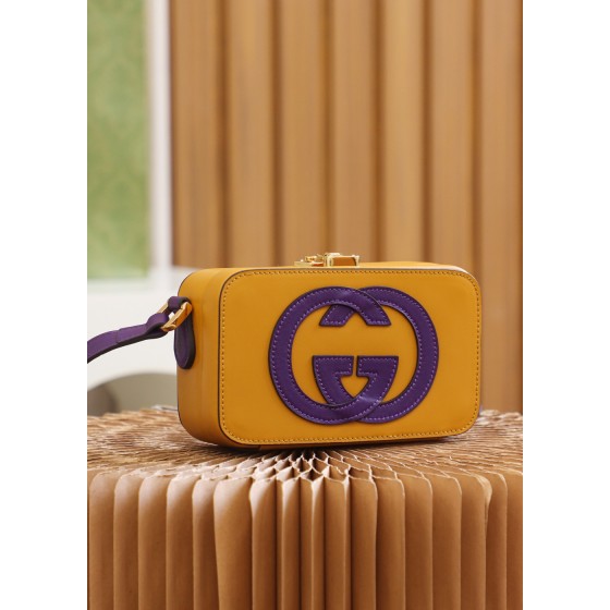 GUCCI box bag high-level color contrast design #658230