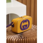 GUCCI box bag high-level color contrast design #658230