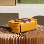 GUCCI box bag high-level color contrast design #658230