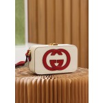 GUCCI box bag high-level color contrast design #658230
