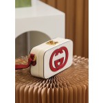 GUCCI box bag high-level color contrast design #658230