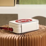 GUCCI box bag high-level color contrast design #658230