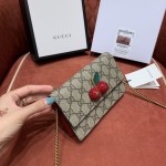 GUCCI  𝗌𝗎𝗉𝗋𝖾𝗆𝖾 𝗆𝗂𝗇𝗂 𝗐𝗂𝗍𝗁 𝖼𝗁𝖾𝗋𝗋𝗂𝖾𝗌 # 481291