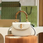 GUCCI full leather retro bamboo series #675797