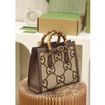 GUCCI 𝐃𝐢𝐚𝐧𝐚 𝐓𝐨𝐭𝐞 Retro King Fried Bamboo Festival #660195