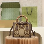 GUCCI 𝐃𝐢𝐚𝐧𝐚 𝐓𝐨𝐭𝐞 Retro King Fried Bamboo Festival #655661