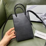 BALENCIAGA 𝗦𝗵𝗼𝗽𝗽𝗶𝗻𝗴 𝗯 𝗮𝗴 Cowhide shopping paper bag