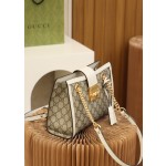 GUCCI 𝐏𝐚𝐝𝐥𝐨𝐜𝐤 series trumpet original leather #498156