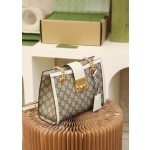 GUCCI 𝐏𝐚𝐝𝐥𝐨𝐜𝐤 series trumpet original leather #498156