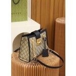 GUCCI 𝐏𝐚𝐝𝐥𝐨𝐜𝐤 series trumpet original leather #498156