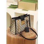 GUCCI 𝐏𝐚𝐝𝐥𝐨𝐜𝐤 series trumpet original leather #498156