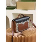 GUCCI 𝐩𝐚𝐝𝐥𝐨𝐜𝐤 small lock postman bag #658487