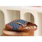 GUCCI 𝙅𝙖𝙘𝙠𝙞𝙚 1961 Retro Denim Series Original Leather #636706