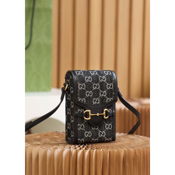 GUCCI 𝐃𝐞𝐧𝐢𝐦 black denim [full copper version #625615#]