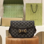 GUCCI 𝟏𝟗𝟓𝟓 𝐃𝐞𝐧𝐢𝐦Black Denim Denim Series #602204