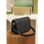 GUCCI 𝟏𝟗𝟓𝟓 𝐃𝐞𝐧𝐢𝐦Black Denim Denim Series #602204