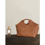 LOEWE Woven Basket Gingham Bag #10118