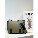 LOEWE latest military messenger bag