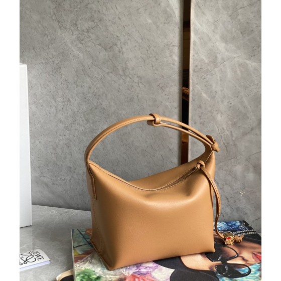 LOEWE cubi full leather lunch box bag