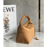 LOEWE cubi full leather lunch box bag