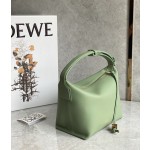 LOEWE cubi full leather lunch box bag
