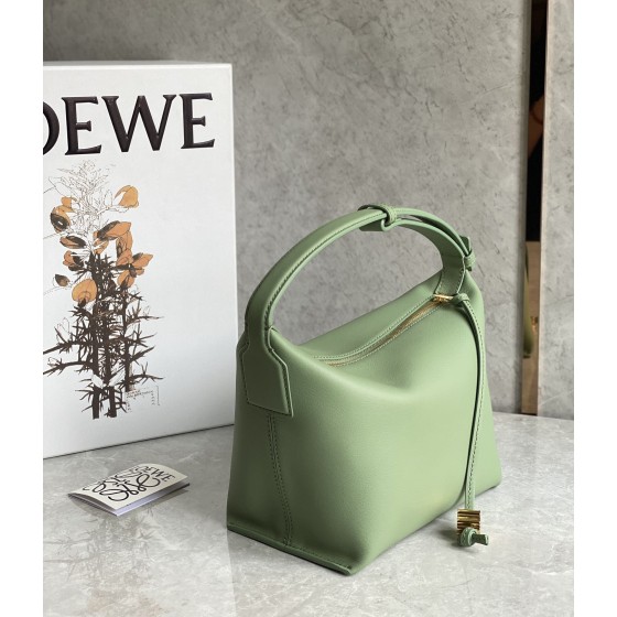 LOEWE cubi full leather lunch box bag
