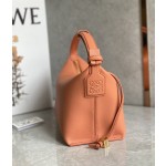 LOEWE cubi full leather lunch box bag